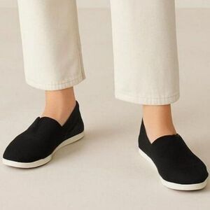 TOMS Women's 7.5 Alpargata Boardwalk Platform Slip-On Sneakers